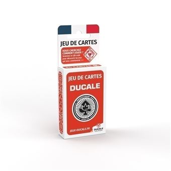 Juego De 54 Cartas LA DUCALE Origine – Póquer, Palmito, Presidente Y 8 Americanos – Color Aleatorio (Azul O Rojo) 54 Cartas Premium 56x87 Mm Antideslizante Juego De 54 Cartas LA DUCALE Origine – Póquer, Palmito, Presidente Y 8 Americanos – Color Aleatorio (Azul O Rojo) 54 Cartas Premium 56x87 Mm Antideslizante