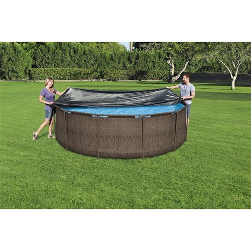 Intex Couverture De Piscine Ronde 366 Cm 28031, Couverture Pour Piscine