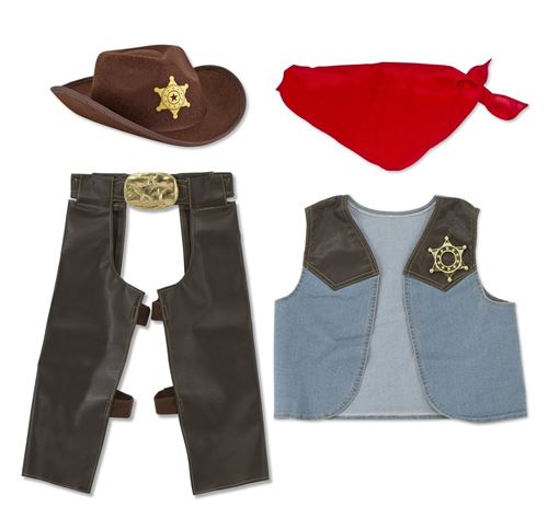 Melissa and doug cowboy outfit on sale