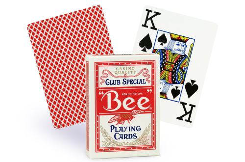 Cartes Bee poker jumbo (rouge)