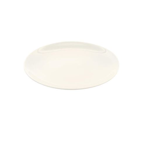 Assiette Sans Rebord Porcelaine Crema 170 à 300 mm - x 12 - Fine Dine - 17 cm Porcelaine 170 (Ø) mm