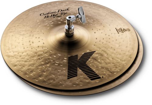 Cymbales charleston zildjian k' custom 14 dark hi hats - k0943