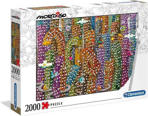 Clementoni puzzle Mordillo the Jungle 2000 pièces
