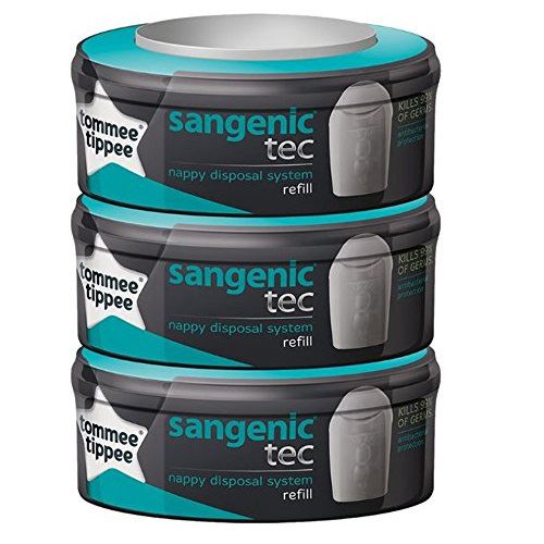 30 Lingettes antibactériennes Tommee Tippee SANGENIC Lot de 6 recharges