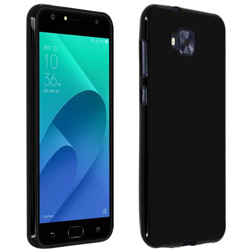 Coque Asus Zenfone 4 Selfie / Live Plus Protection souple silicone gel mat Noir