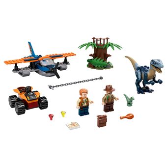 LEGO® Jurassic World™ 75942 Vélociraptor : la mission de sauvetage en avion