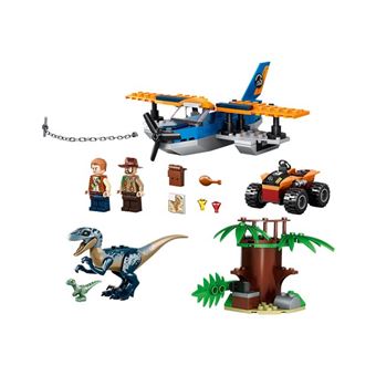 LEGO® Jurassic World™ 75942 Vélociraptor : la mission de sauvetage en avion