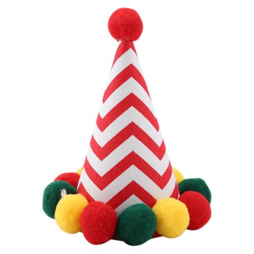 Noël Décoration Chapeau De Chiens Chats Noël Cap Écharpe 01 # Saliva 8cm