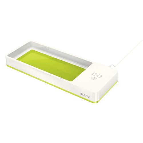 Leitz WOW - Support de chargement sans fil - 1 A - vert métallisé
