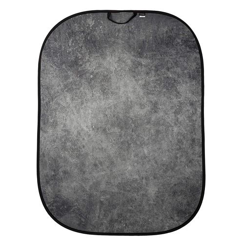 Prophot LL LB5745 Fond Photographique Polyvalent/Réversible/Intemporel Fumé, Ciment