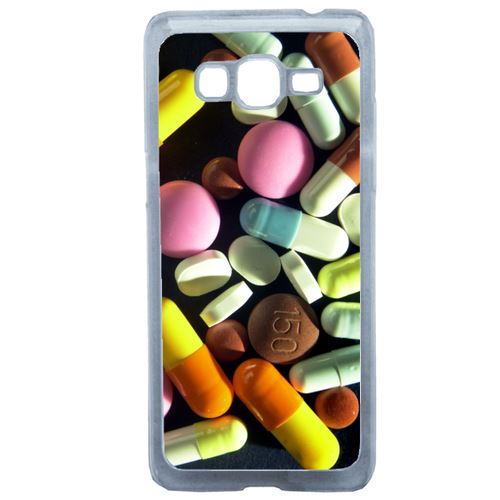 Coque Pills Compatible Samsung Grand Prime Transparent