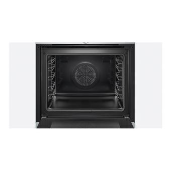 Siemens iQ700 HB674GBW1 - Four - intégrable - niche - largeur : 56 cm - profondeur : 55 cm - hauteur : 58.5 cm - avec système auto-nettoyant - classe A+ - blanc