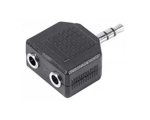 INECK® Doubleur adaptateur jack 3.5 mm stéréo monobloc