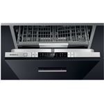 De Dietrich DCJ532DQX - Lave-vaisselle - intégrable - Niche - largeur : 60 cm - profondeur : 58 cm - hauteur : 82 cm - inox/noir