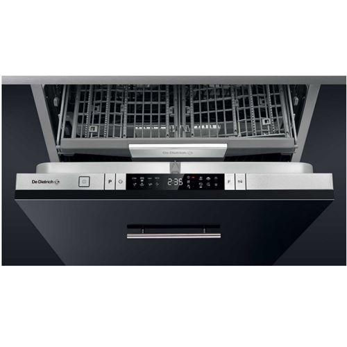 De Dietrich Dcj532Dqx - Lave-Vaisselle - Encastrable - Niche - Largeur : 60 Cm - Profondeur : 58 Cm - Hauteur : 82 Cm - Inox/Noir