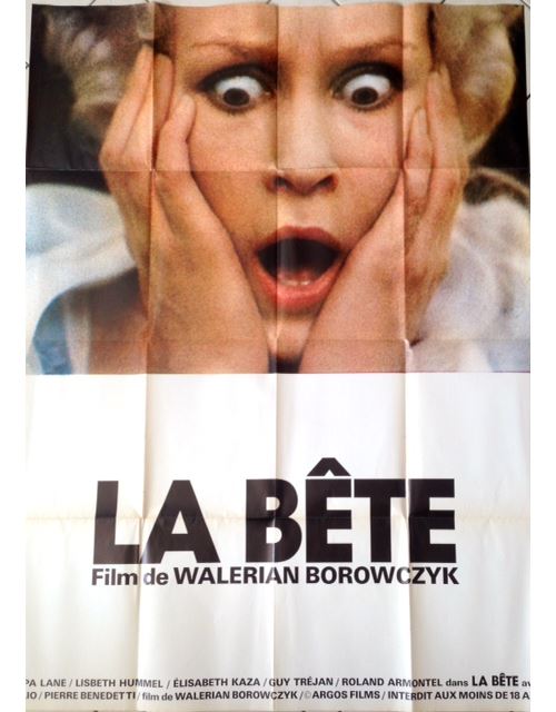 La Bête AFFICHE CINEMA ORIGINALE