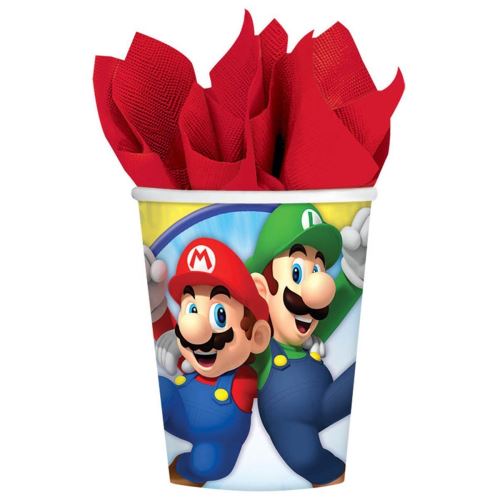 Super Mario Bros. 8oz Gobelets [8 par paquet]