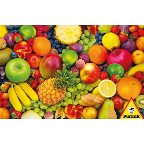 Puzzle FRUITS PIATNIK Multicolore