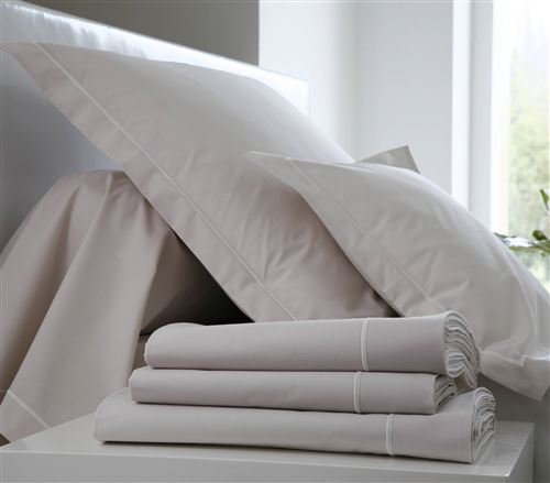 Housse de couette Percale Easy BLANC DES VOSGES - Lin - 240 x 220 cm
