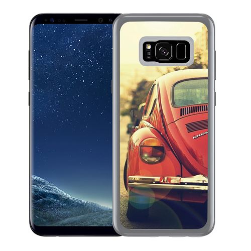 Coque pour Samsung Galaxy S8 coccinelle vintage