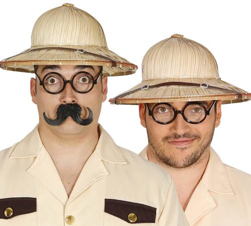 Chapeau d´explorateur en paille