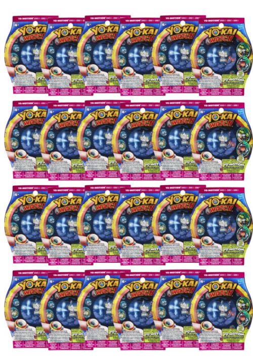 Pack de 24 sachets de 2 médailles Yo-Kai Watch Yo-Motion Saison 2