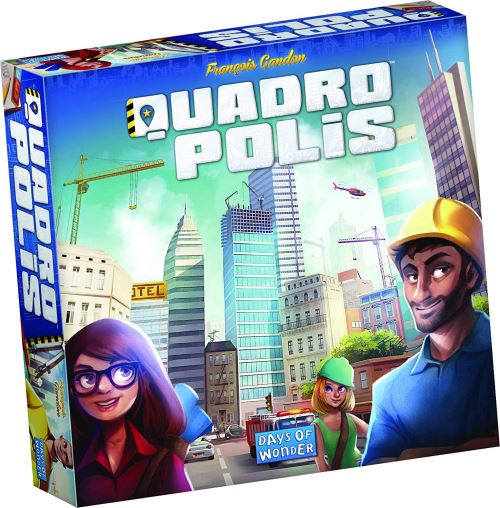 Days of Wonder dow0001 – Jeu de Société, quadropolis, Multicolore