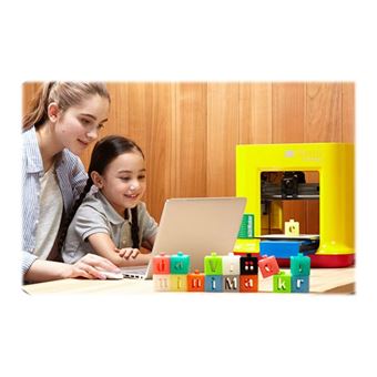 XYZprinting da Vinci miniMaker - Imprimante 3D - FFF - taille de  construction jusqu'à 150 x 150 x 150 mm - couche : 0.1 mm - USB 2.0 - Imprimante  3D - Achat & prix
