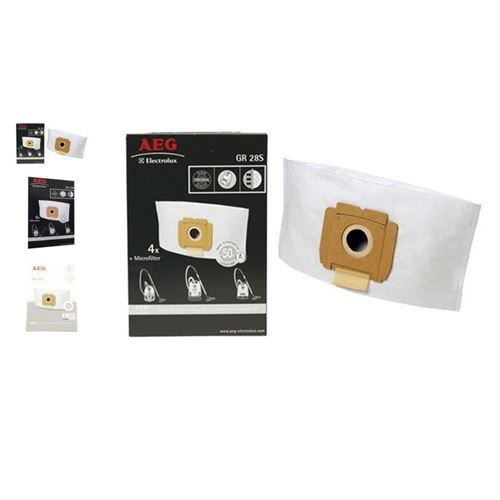 Sac Gr28Aeg Gr28S (X4) pour Aspirateur Aeg