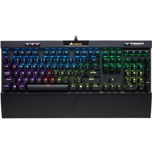 Corsair Clavier Mecanique Gaming K70 Rgb Mk.2 Rapidfire, Backlit Rgb Led, Cherry Mx Speed