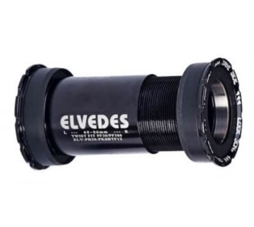 Elvedes jeu de pédalier BB30 Shimano plastique/acier 68-73 mm noir