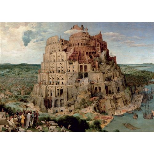 Puzzle 1000 pièces - Brueghel : La Tour de Babel