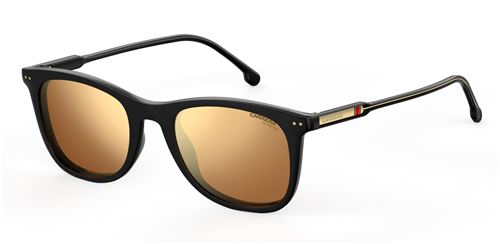 Carrera Eyewear lunettes de soleil 197/S unisexe noir avec lentille marron