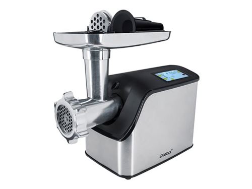 Hachoir électrique en acier inoxydable Steba MG 1600 V 6 1500W Noir