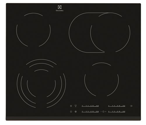 ELECTROLUX Plaque vitroceramique EHF6547FOK 4 foyers
