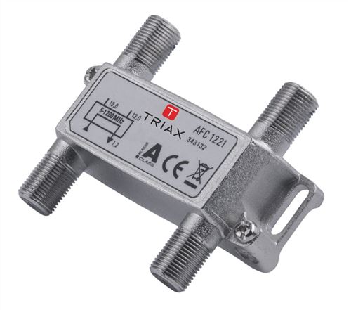 Triax T343132 Catv 1.9 Db / 5-1218 Mhz scheider - 1 stopcontact