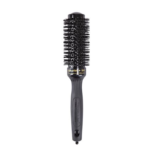 Brosse ronde céramique et ionique noir céramique, ionique, tourmaline noir - olivia garden