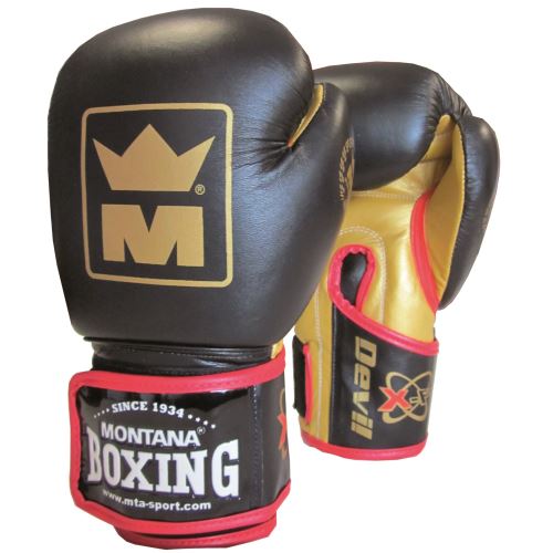Gants de boxe Montana devil-14 oz-Noir-14 oz--14 oz-Noir--------------Noir-