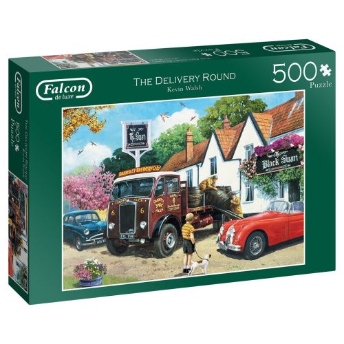 Jumbo Puzzle Falcon The Delivery Round 500 pièces