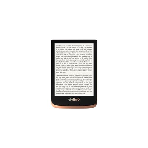 Liseuse numérique Vivlio Touch HD + Pack d'ebooks de plus de 8 Ebooks OFFERT
