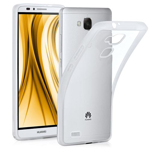 Coque Gel TPU Transparent pour HUAWEI MATE 7 - Coque Housse Etui Protection Gel TPU Silicone Souple Ultra Mince Fine Slim Leger Phonillico®