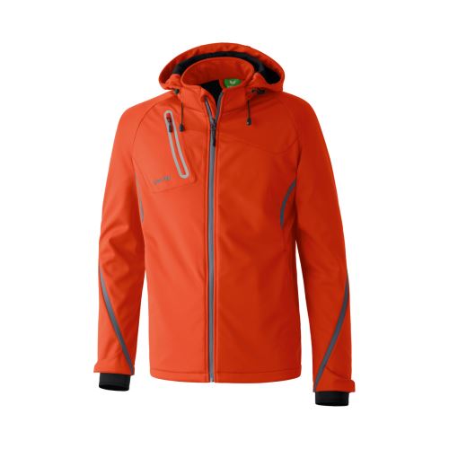 Veste Erima softshell fonction S Orange