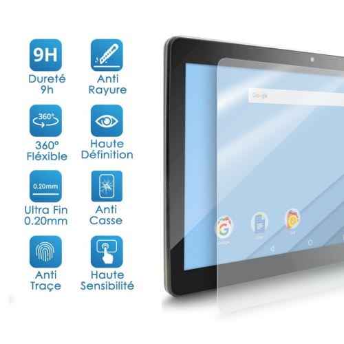 YOTOPT Tablette Tactile 10 Pouces 4G LTE, Android 9.0 Certifié par