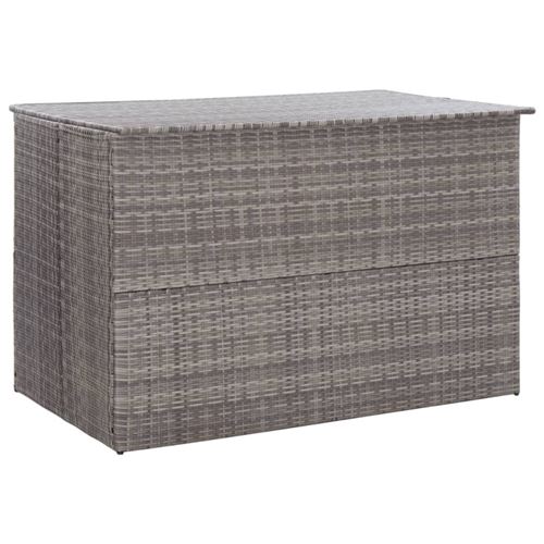 Vidaxl Gris Salon De Jardin Acier