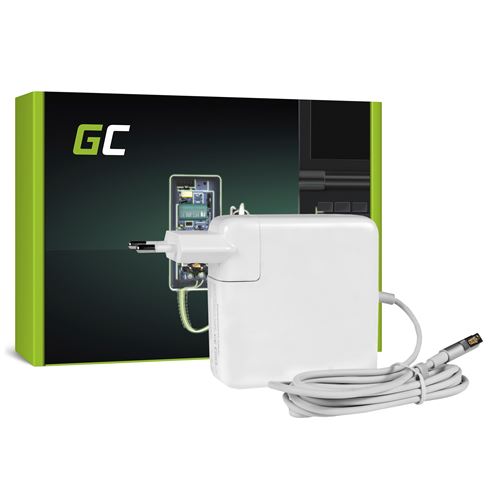 Green Cell ® Chargeur pour Ordinateur PC Portable Apple Macbook Magsafe A1286 A1290 A1297 A1343 A1222 A1172