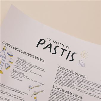 Kit de fabrication Pastis Bio