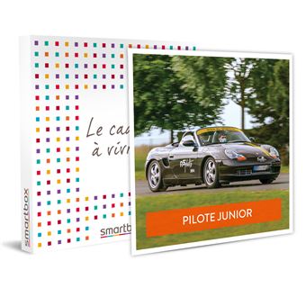 Pilotage pour enfant : 5 tours en Porsche Boxster - SMARTBOX - Coffret Cadeau Sport & Aventure - 1