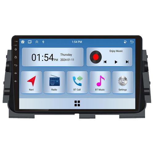 Autoradio RoverOne® Bluetooth CarPlay 2 Din 6Go RAM 128Go ROM pour Nissan Kicks P15 2017-2021