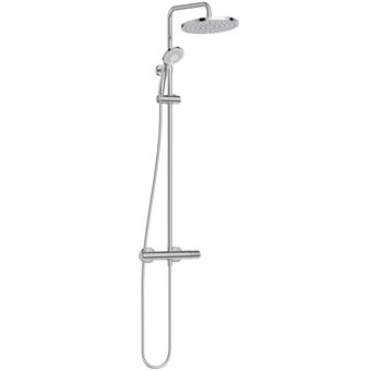 Colonne de douche thermostatique Olyos - Porcher - Chromé - 1