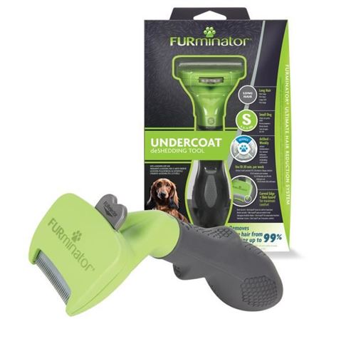 Meilleurs prix pour FURMINATOR Outil de toilettage pour chiens de petite taille a poils longs - Elimine 90% des poils morts - Sans Bisphénol A